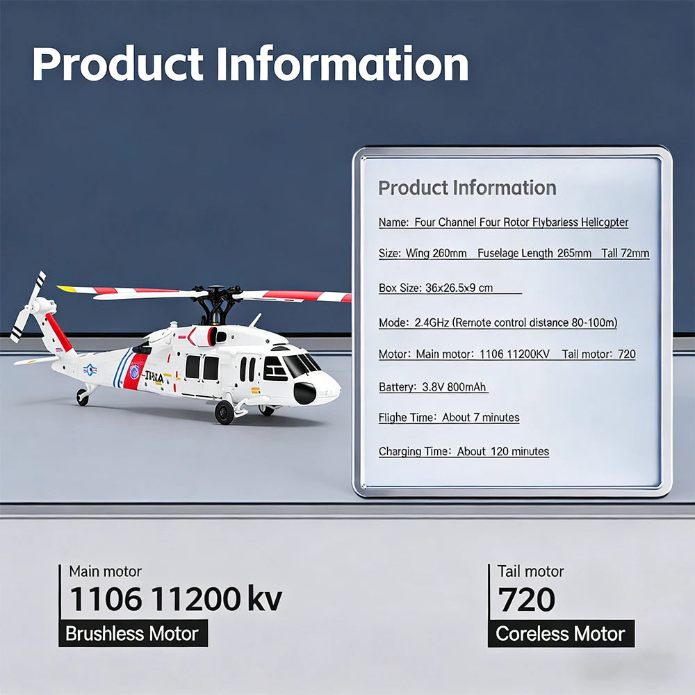 Hot Sale WLtoys K270 RC Helicopter 2.4G 4CH Brushless 6-Axis Gyro Optical Flow Altitude Hold RTF Drone Toy for Kids Boy 2026 New