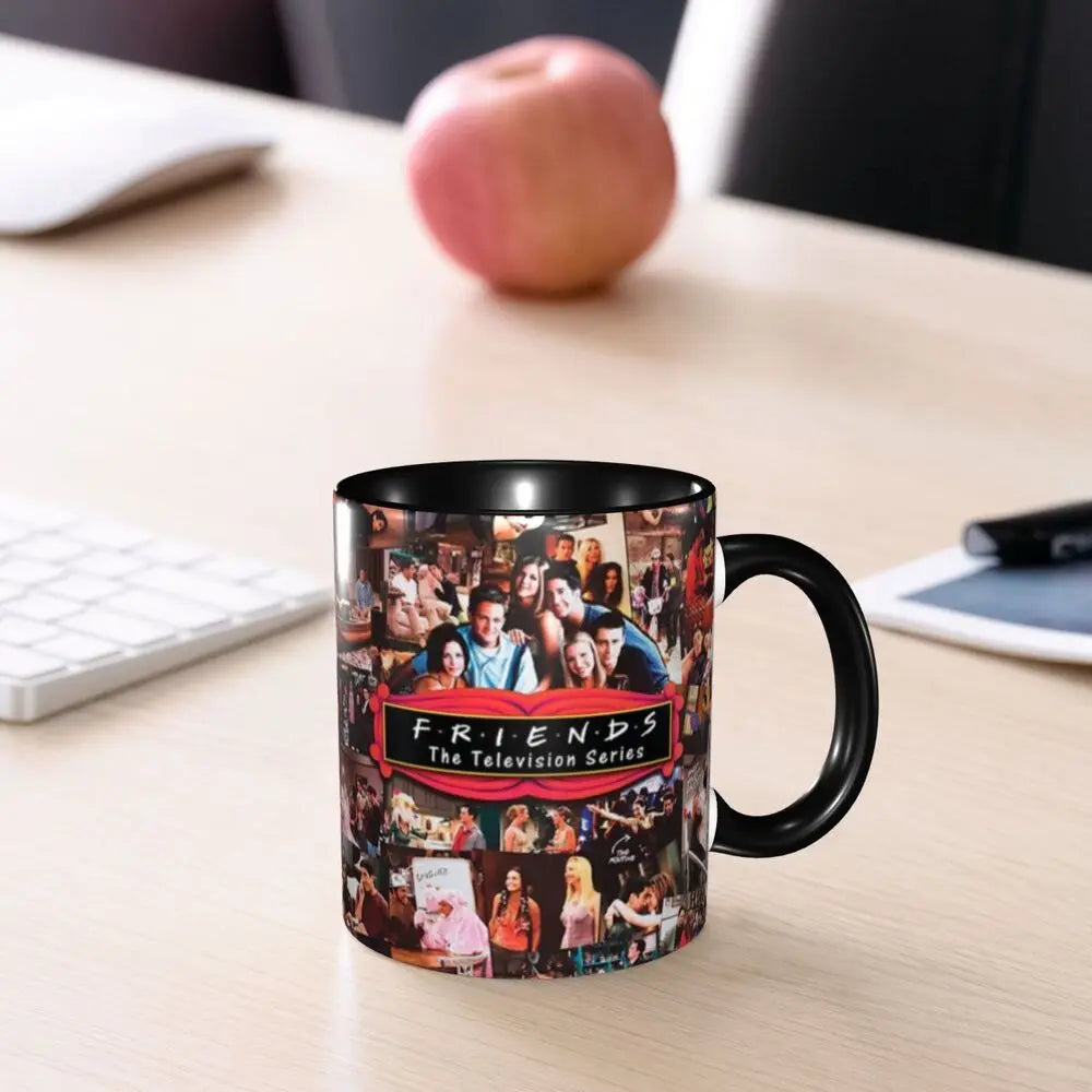 Classic Friends TV Show Coffee Mugs DIY Personalized Ceramic Mug Creative Gift