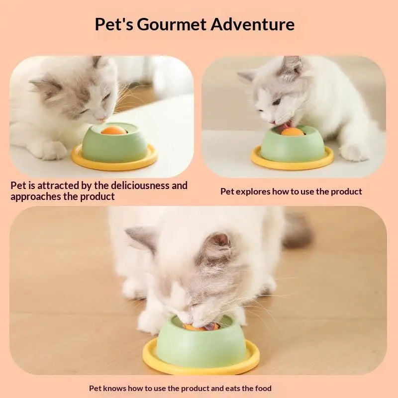 Pet Lick Mat Yogurt Licking Plate Slow Feeder For Dogs & Cats - Interactive Snack Bowl Promotes Dental Health Pet Licking Mat