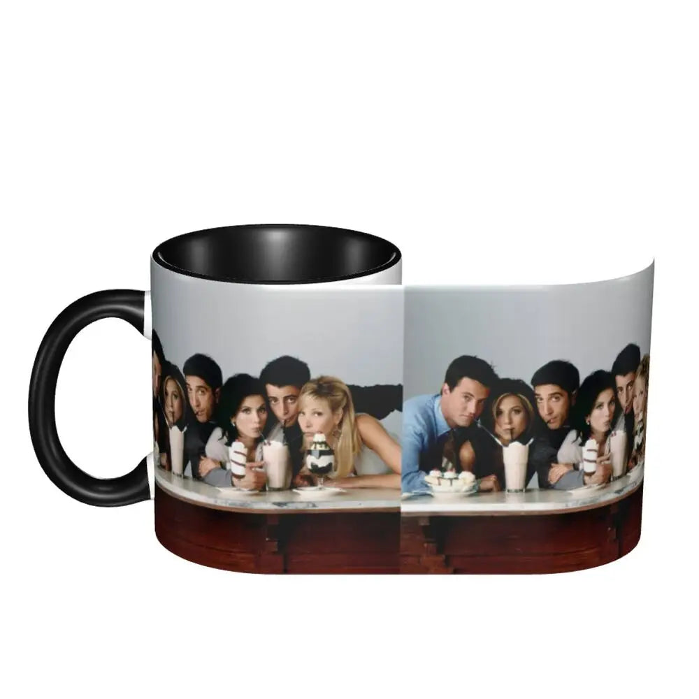 Classic Friends TV Show Coffee Mugs DIY Personalized Ceramic Mug Creative Gift