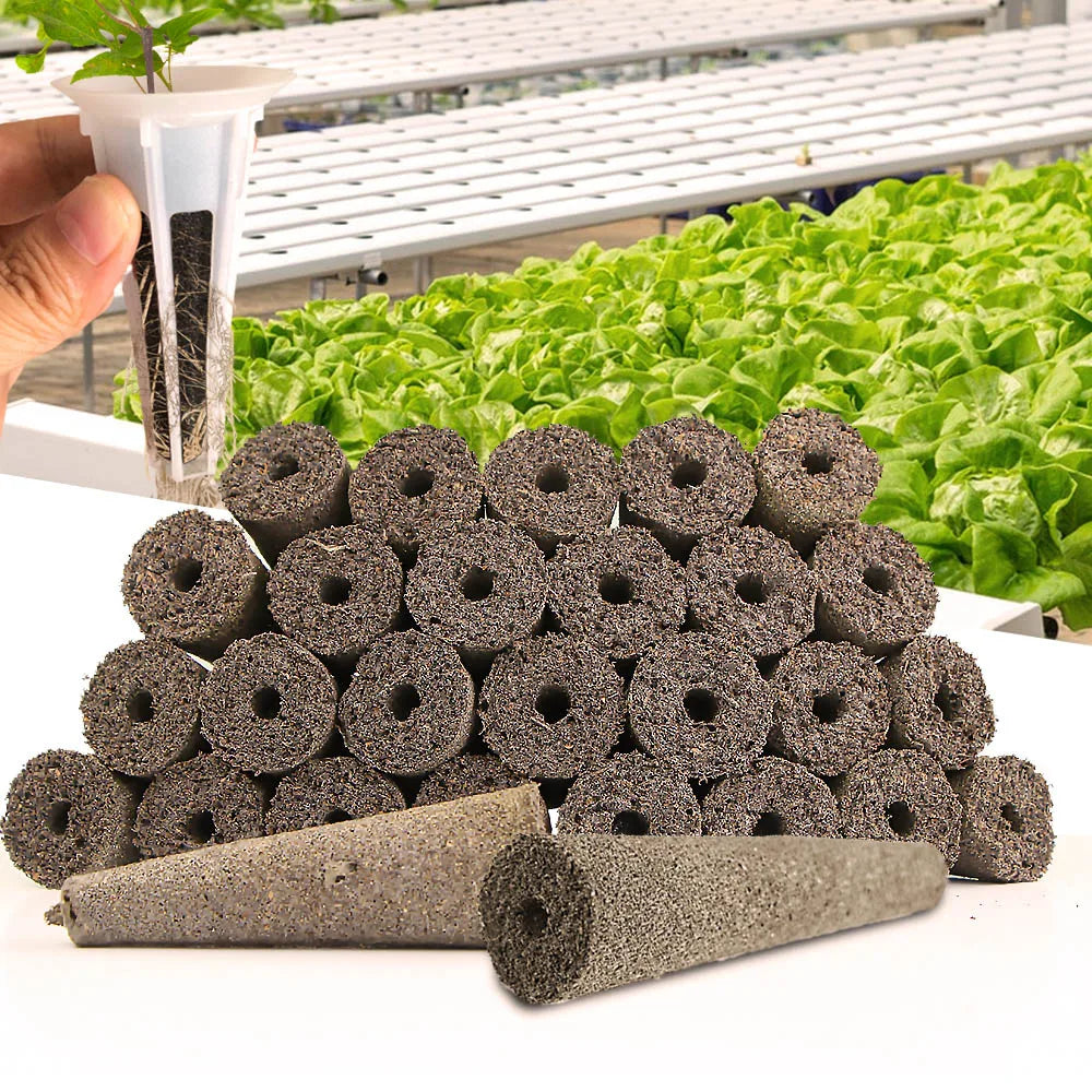 Garden Hydroponic Growing Sponges for Seed Starter Pods Plants Germinate Seedling Container Replacement Rooting Planting Sponge