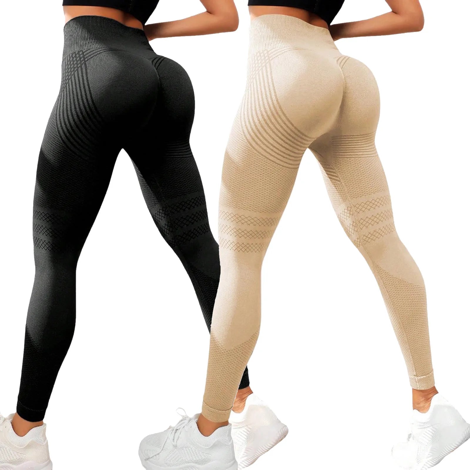 3d Compression Leggings Bodycon Cellulite Slimming Leggings Women High Waist Seamless Push Up Opaque Sport Gym Sport Leggins