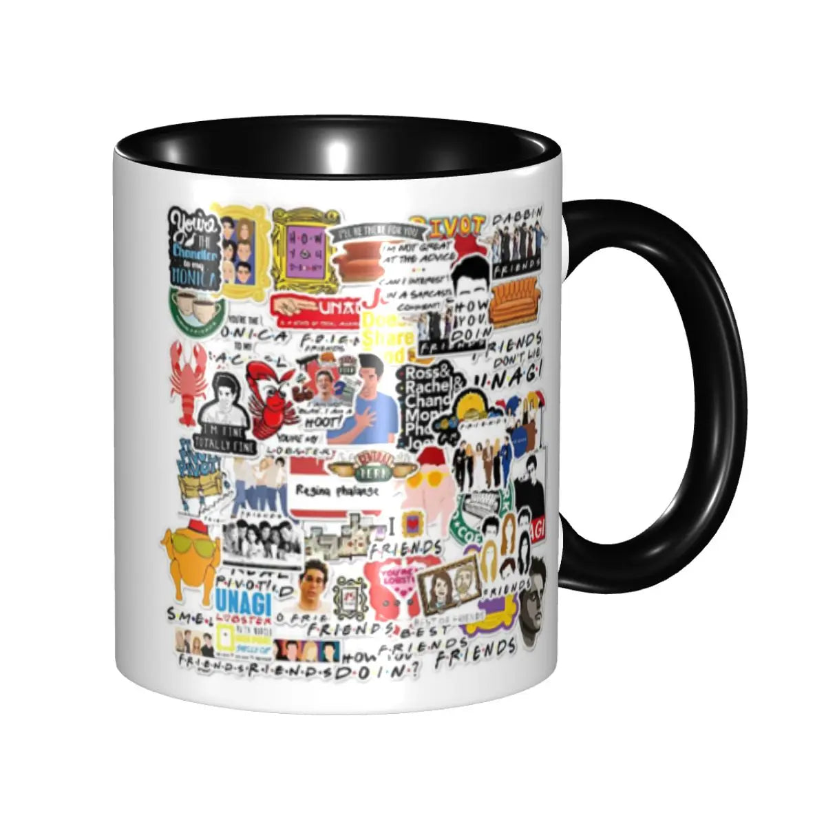Classic Friends TV Show Coffee Mugs DIY Personalized Ceramic Mug Creative Gift