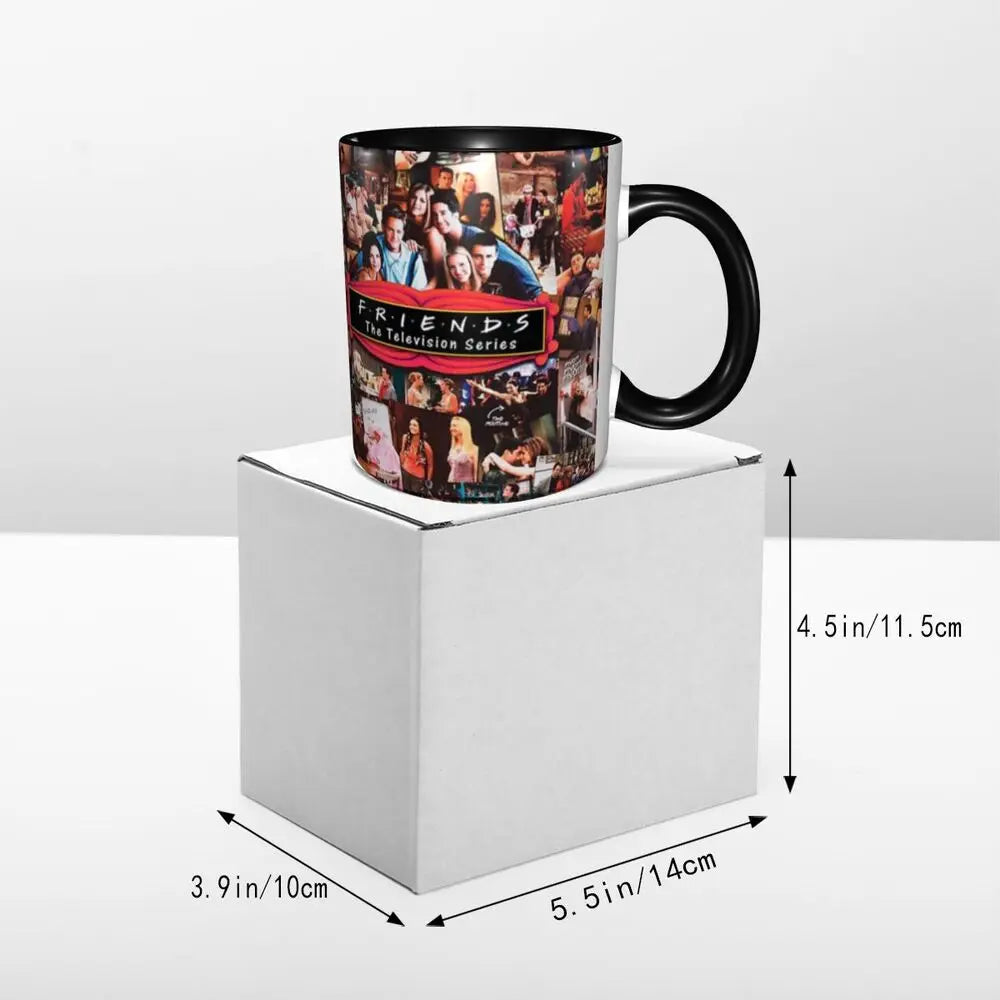 Classic Friends TV Show Coffee Mugs DIY Personalized Ceramic Mug Creative Gift