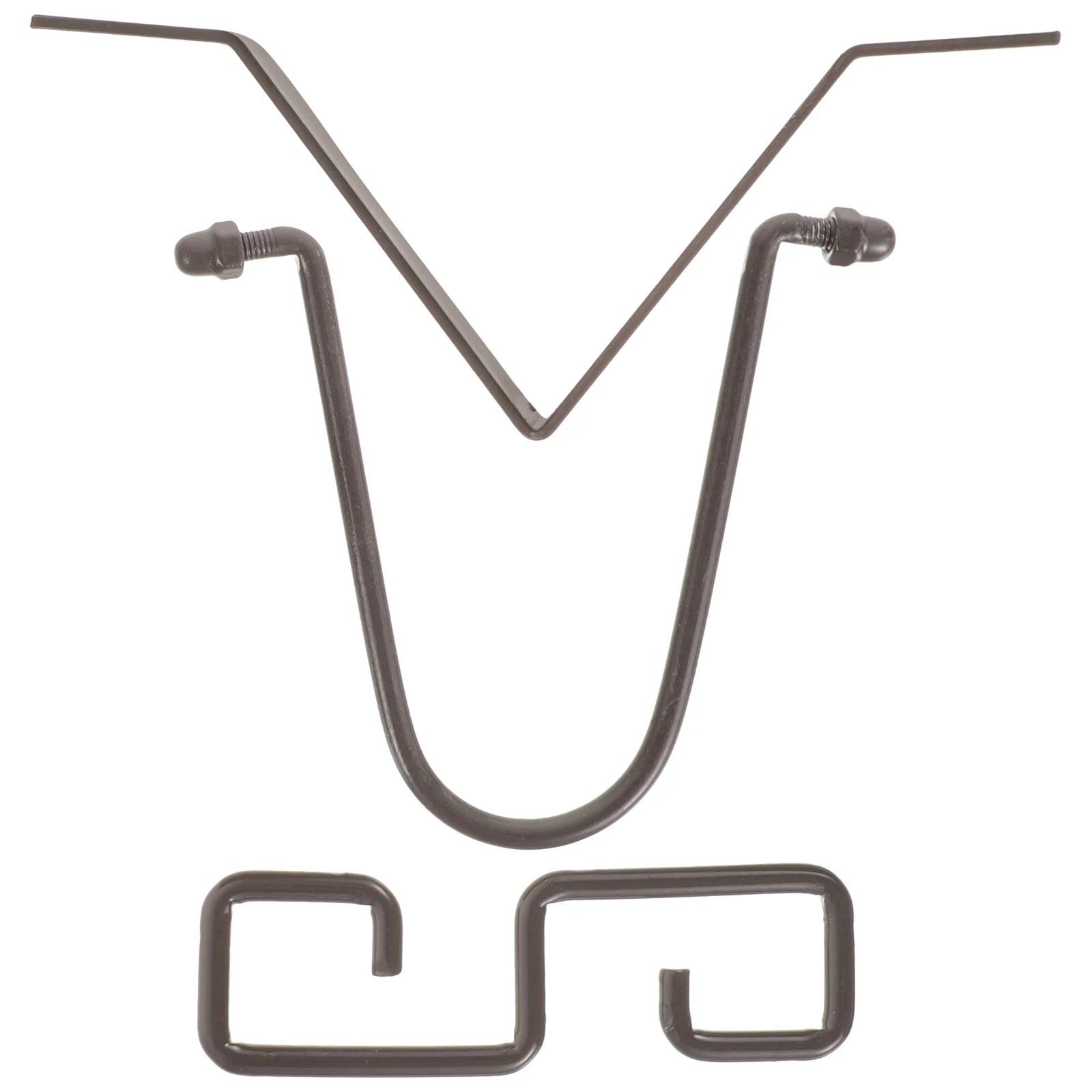 Rain Chain Gutter Clip V-Shaped Rain Chain Cup Portable iron Downspout Outlet Hanger Cup home Gutter Downpipe accessories