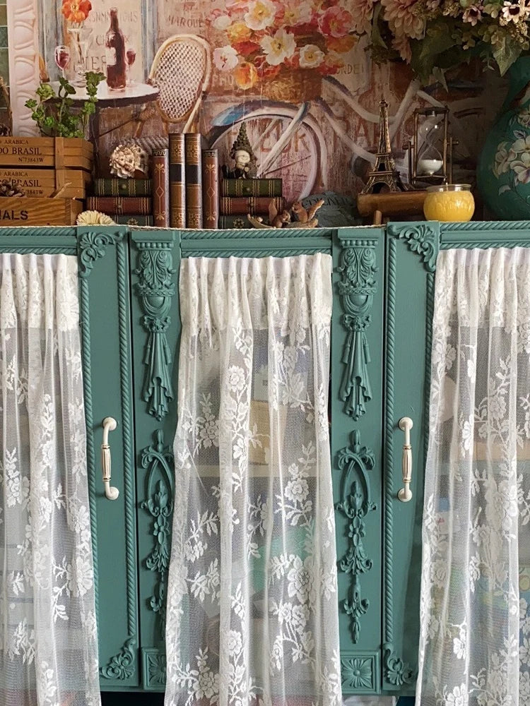 Unique Natural Floral Wood Carved Onlays and Appliques Wood Figurines for Decor Home Decoration Accessories wood furniture decal