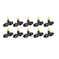 10Pcs Outdoor Misting Cooling System Garden Irrigation Watering Brass Atomizer Nozzles for Patio Greenhouse
