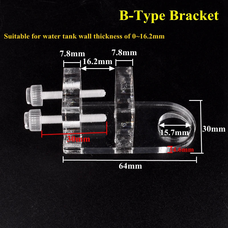 1/4" 6.35mm Water Dispenser Ball Float Valve Aquarium Tank Automatic Water Refill Ball Cock Adapter Adjustable Height Floatvalve