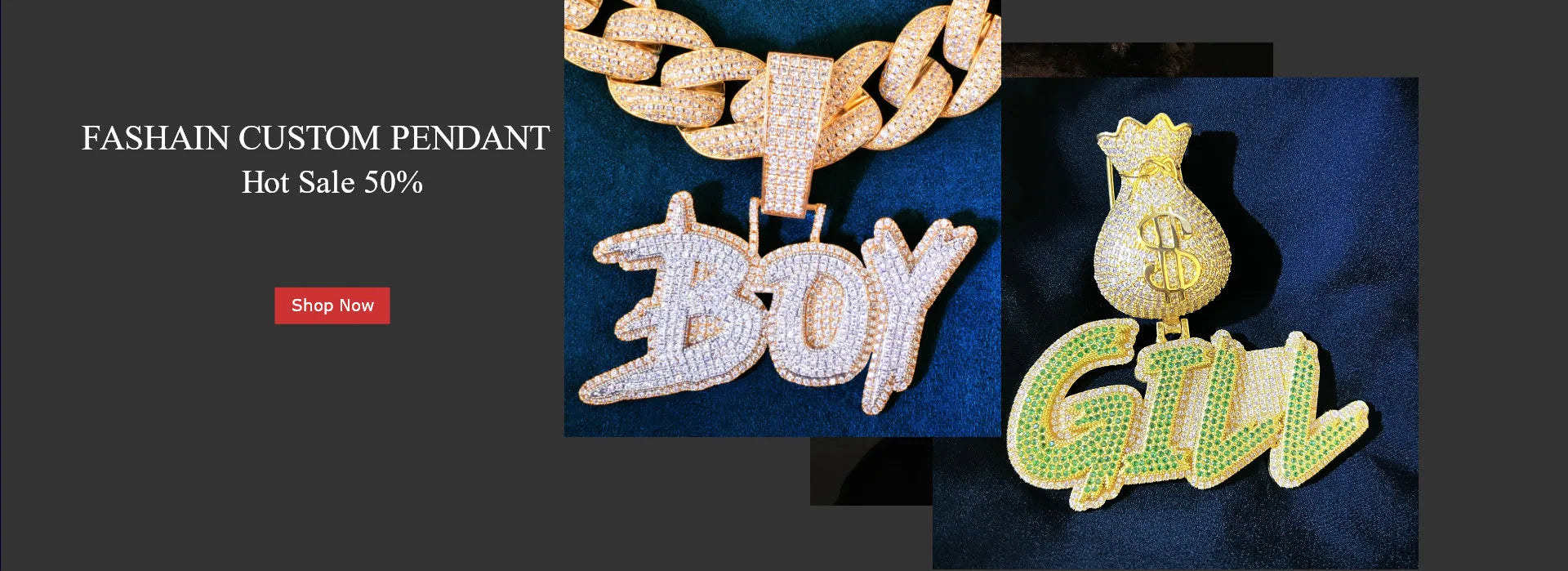 CUC 15mm Star Moon Men's Hip Hop Necklace Bling Cubic Zirconia Miami Cuban Chain Link Fashion Rock Rapper Jewelry Gold Color