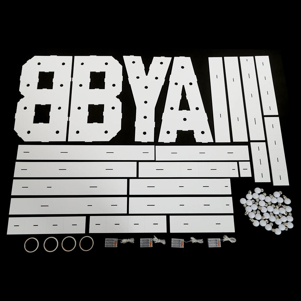 Light Up Letters Party Decoration Led Letter Lights Led Letter Light White For Baby Birthdays, Baby Showers, New Year, Family