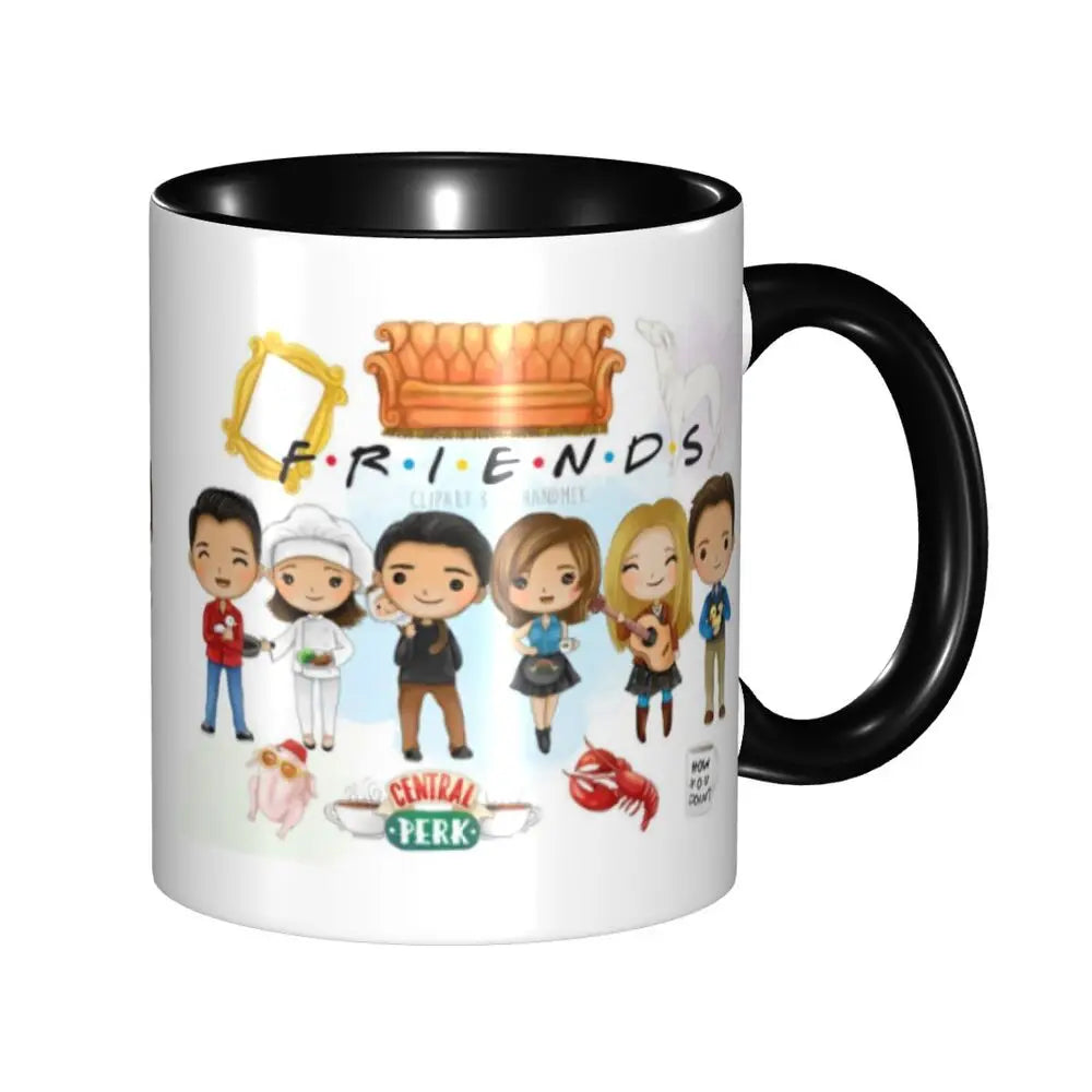 Classic Friends TV Show Coffee Mugs DIY Personalized Ceramic Mug Creative Gift