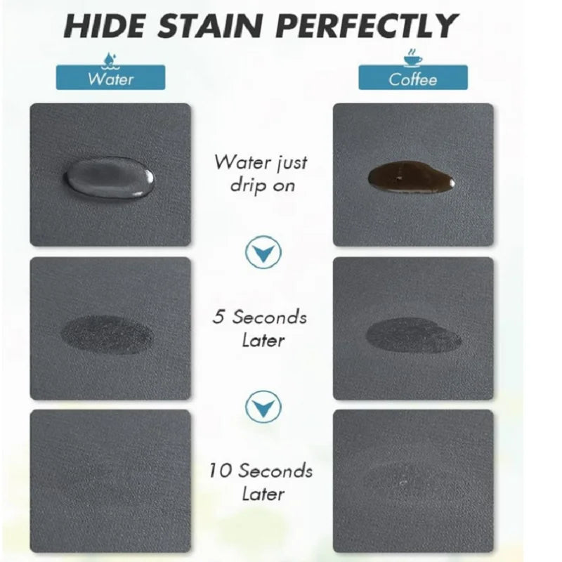 Coffee Mat - Coffee Bar Mat for Countertops | Coffee Bar Accessories Fit Under Coffee Maker Machine | Absorbent Hide Stain Rubbe