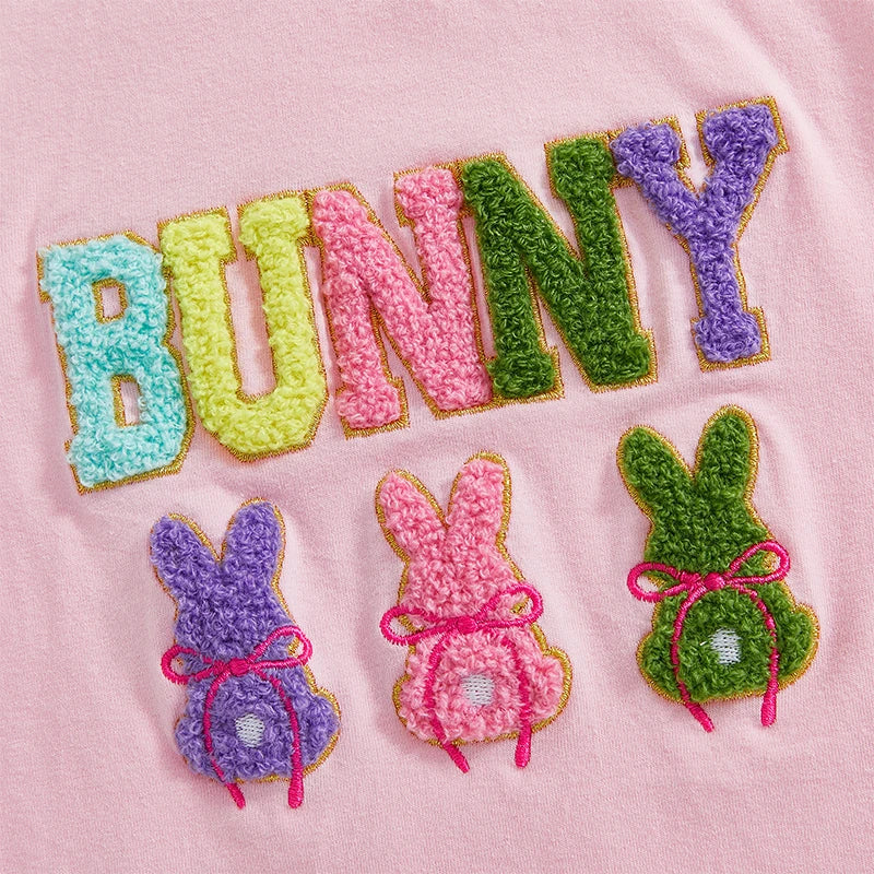 Cute Toddler Girls Easter Dresses Adorable Bunny Print Sleeveless Princess Dress Baby Spring Outfits for Party and Photoshoots