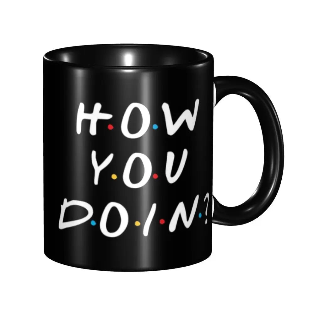 Classic Friends TV Show Coffee Mugs DIY Personalized Ceramic Mug Creative Gift