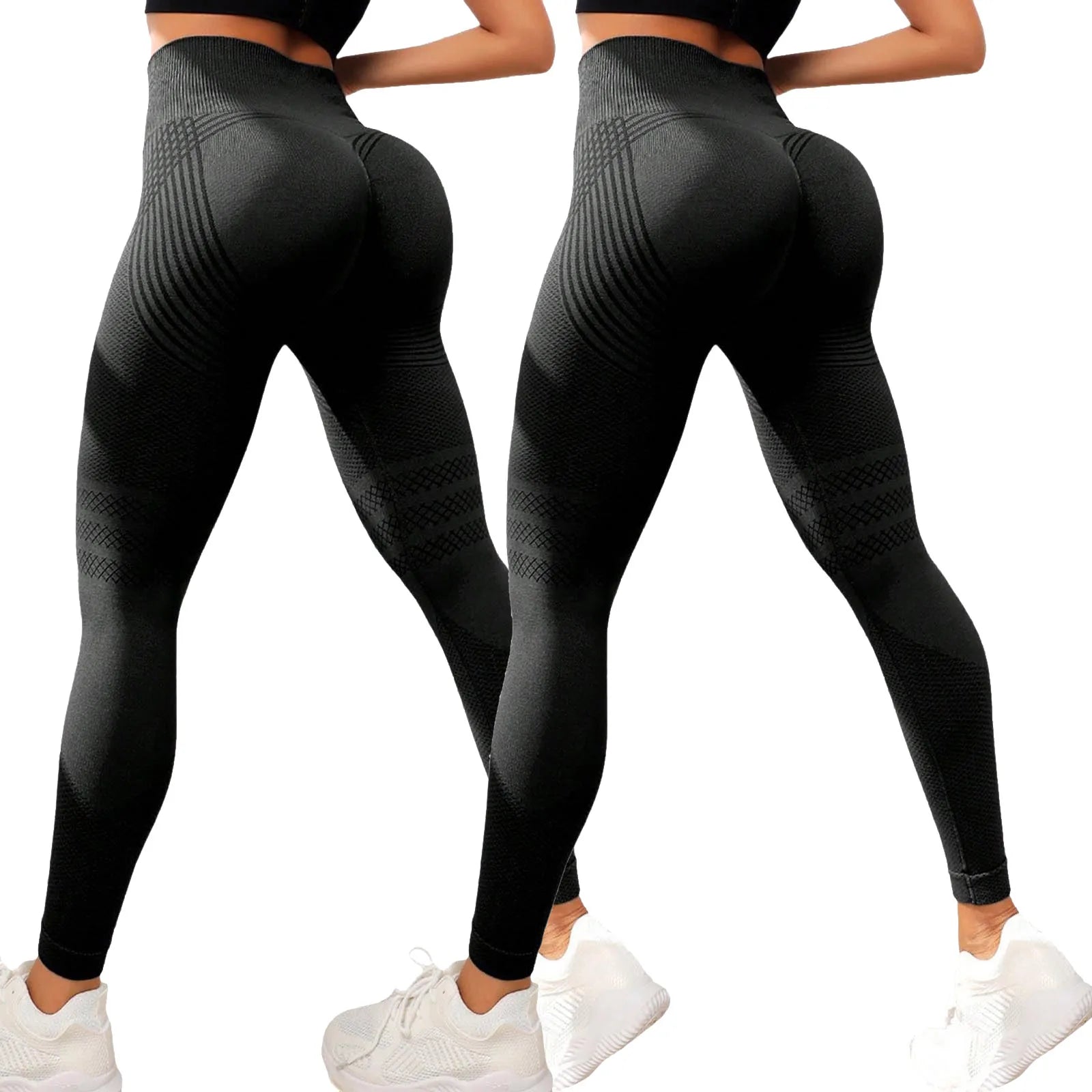 3d Compression Leggings Bodycon Cellulite Slimming Leggings Women High Waist Seamless Push Up Opaque Sport Gym Sport Leggins