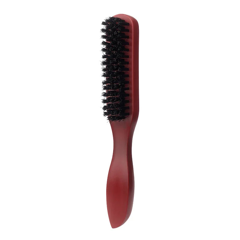 Handle Mane Cleaning Hairdressing Beard Brush Anti static Hairstyling Comb Men's Shaving Tool Special for real hair wigs