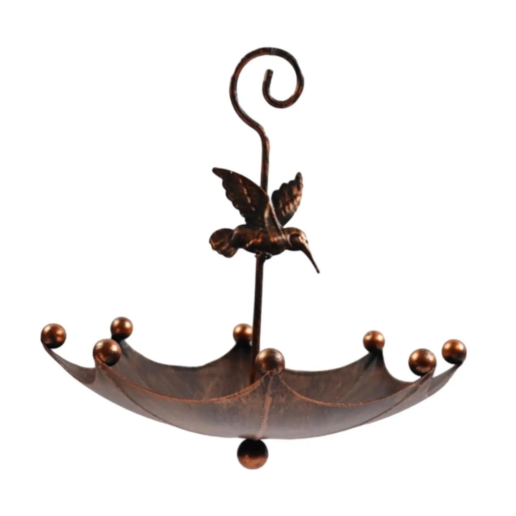 Hanging Bird Bath with Hook Bird Feeder Tray Water Bowl for Park Courtyard Deck Backyard Hummingbird Wildbird Feeding Supplies
