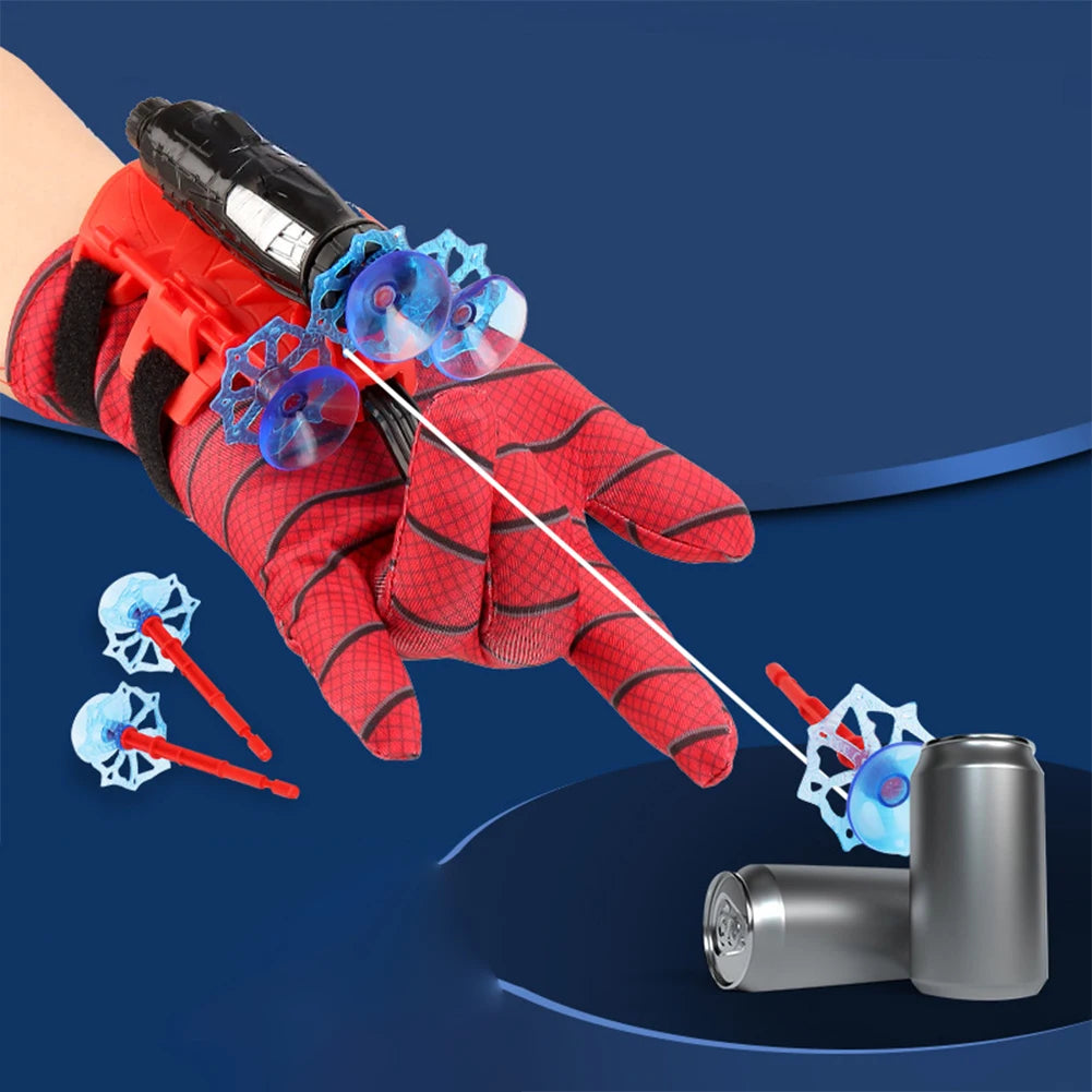 Spider Silk Launcher SpiderMans Cosplay Prop Party Comic Con Children Boys Girls Toys Cartoon Anime New Kids Birthday Cute Gifts