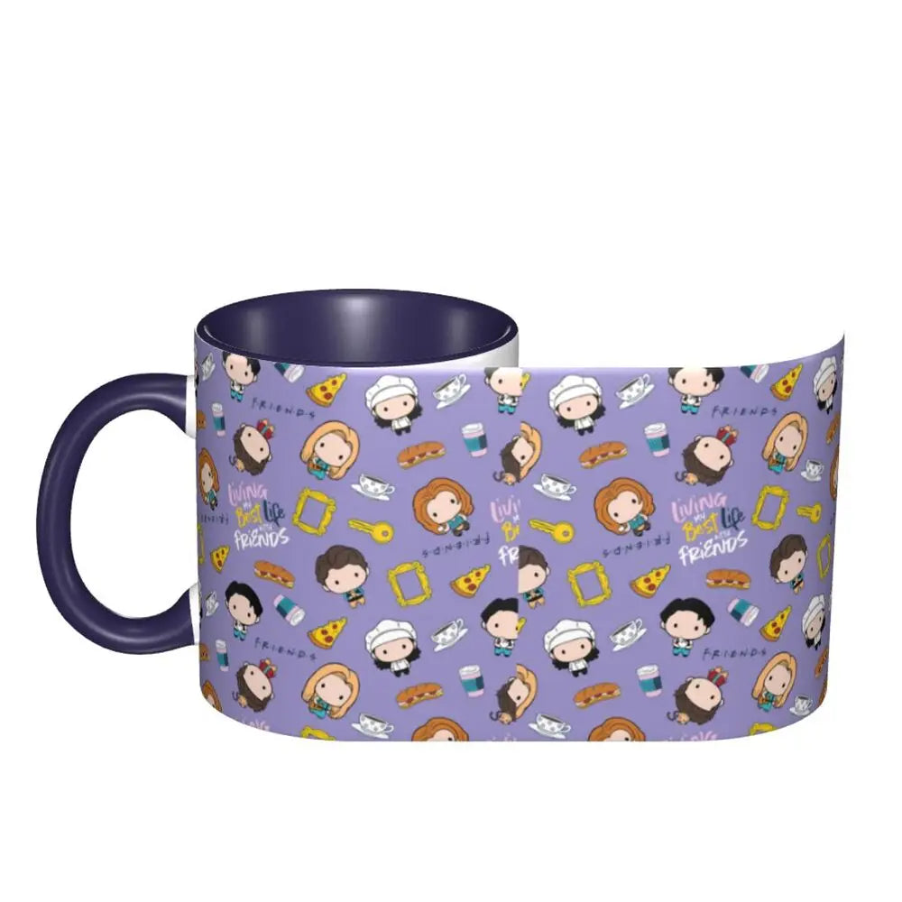 Classic Friends TV Show Coffee Mugs DIY Personalized Ceramic Mug Creative Gift