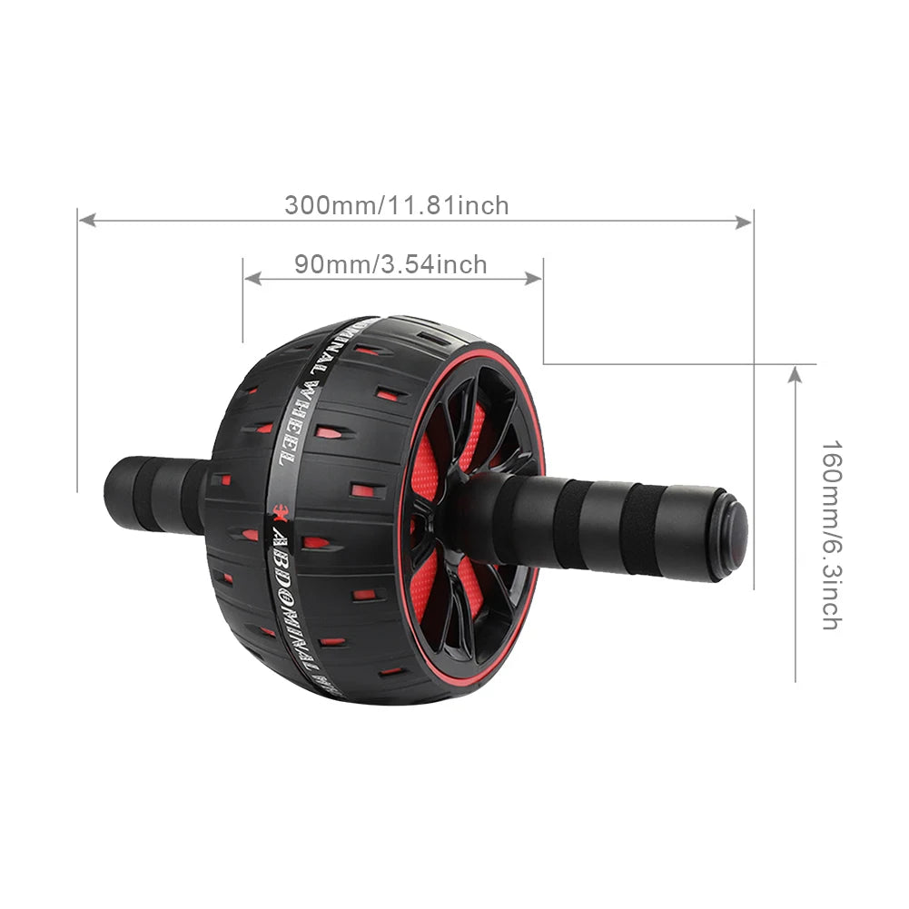 AB Slide ABS Exercise Big Abdominal Wheel Roller Home Non-Slip Training Equipment No Noise Gym Strength Workouts ABS Roller