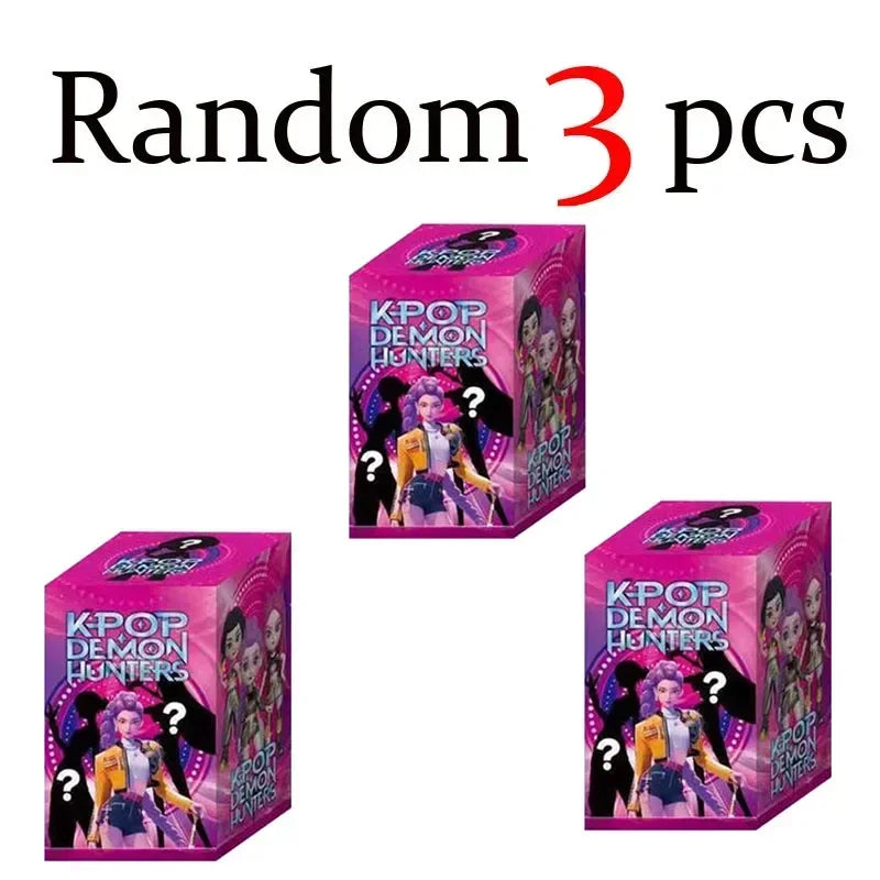 IN Stock Exclusive 2026 Devil Hunter Blind Box - Rumi Mira Zoi Vinyl Doll Mask Anime KPop New Launch Best Seller Ornament Gift