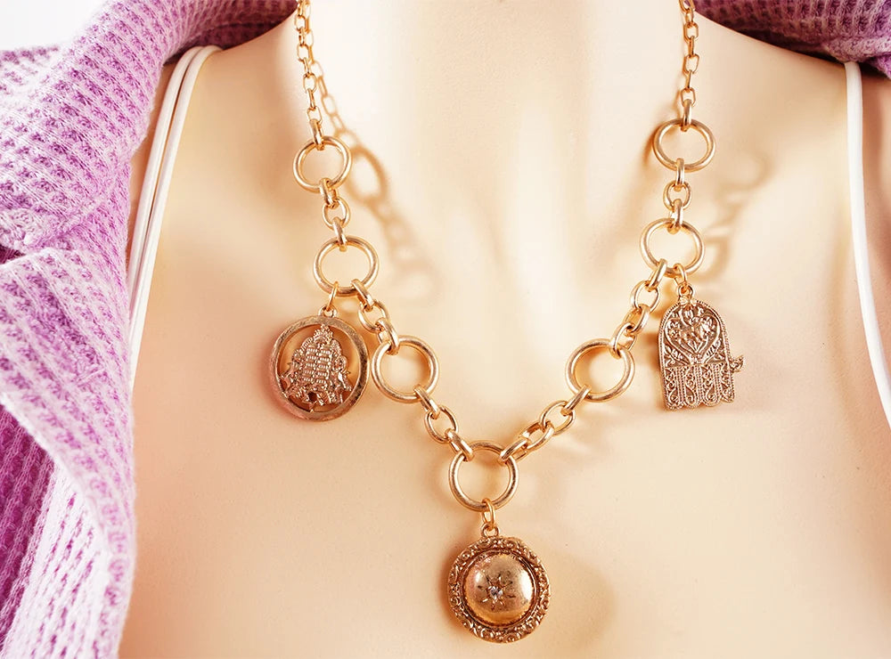 Bohemian sweater Necklaces for Women Fishes PendantsMermaid Tassels Marine Charms Birthday Party Chic Jewelry Beauty Accessories