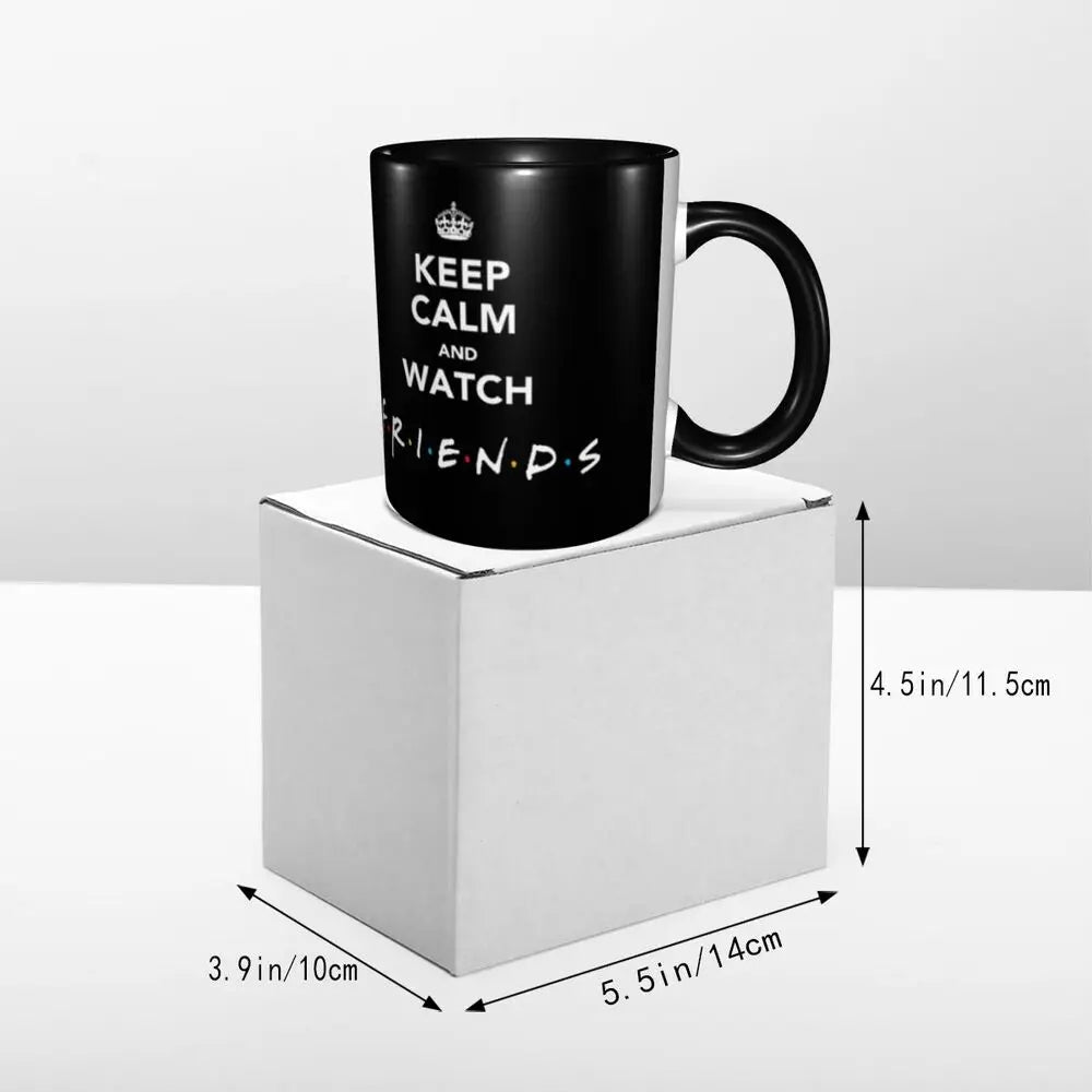 Classic Friends TV Show Coffee Mugs DIY Personalized Ceramic Mug Creative Gift