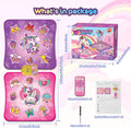VATOS Unicorn Dance Mat x2 Toys for Girls 9-Level Dancing Game Indoor Outdoor Music Play Mat Christmas Gifts for Kids Ages 3+