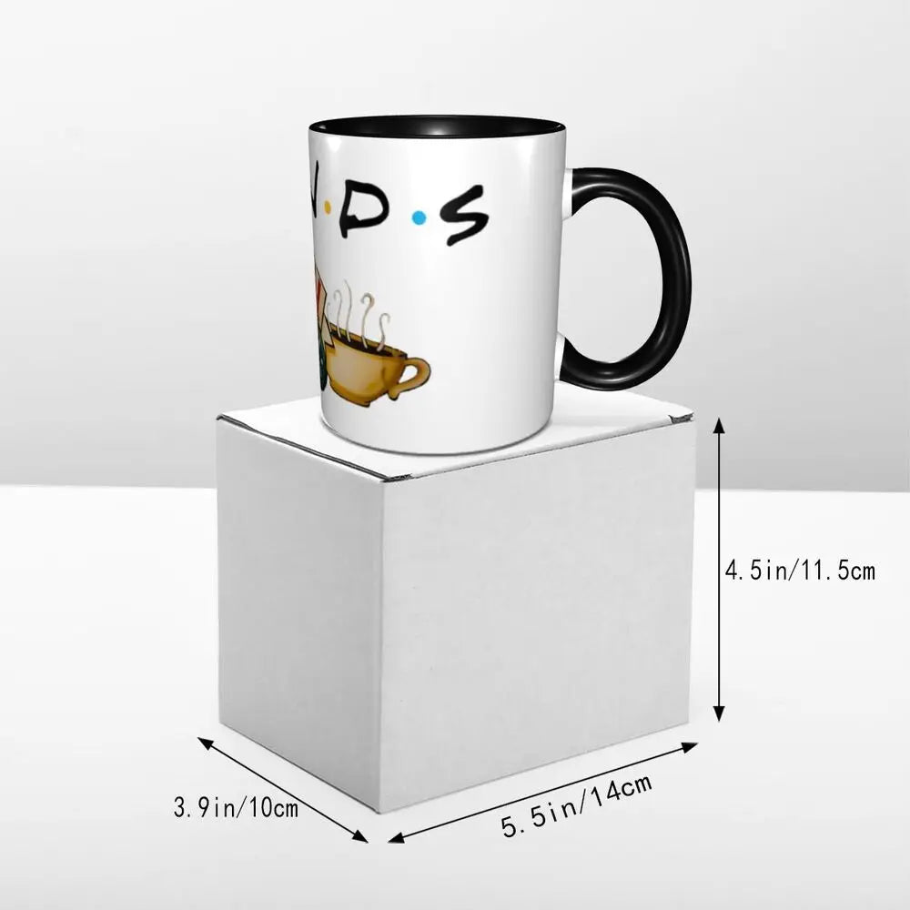 Classic Friends TV Show Coffee Mugs DIY Personalized Ceramic Mug Creative Gift
