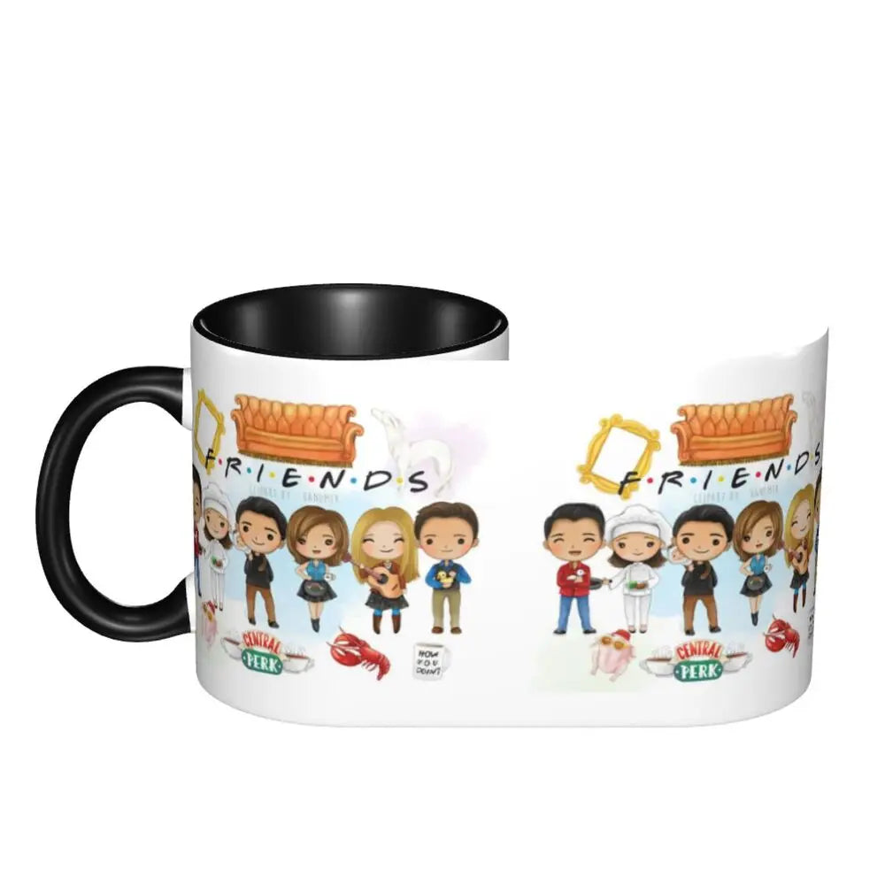 Classic Friends TV Show Coffee Mugs DIY Personalized Ceramic Mug Creative Gift