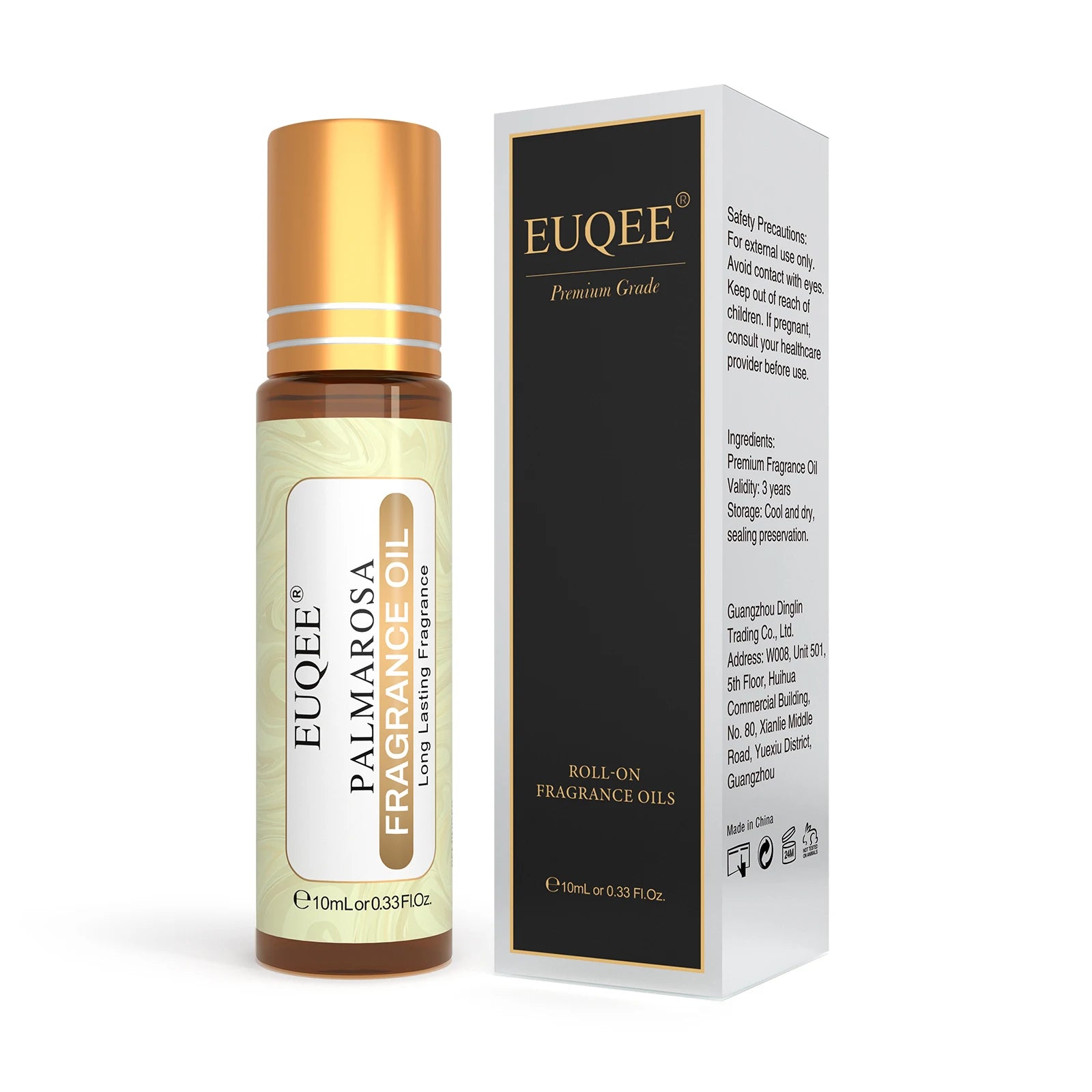 EUQEE 10ml Roller Smear Fragrance Oil For Women Fresh Line Coconut Vanilla Angel for Aromatherapy,Diy Soap,Candle making