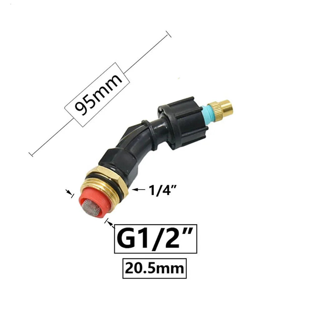 Agricultural Atomizing Sprayer Mist Nozzle Single/Double/Three Nozzle Head Garden Lawn Irrigation Pesticide Spraying Sprinkler