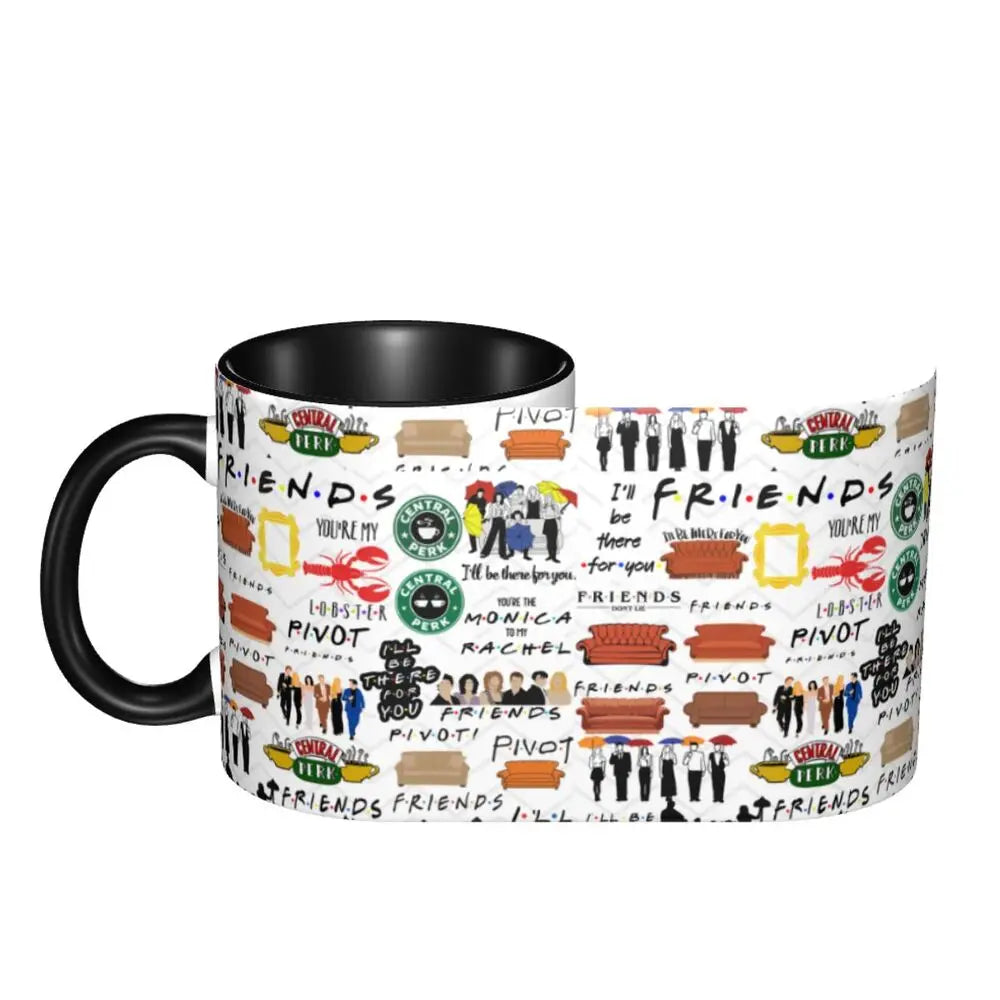 Classic Friends TV Show Coffee Mugs DIY Personalized Ceramic Mug Creative Gift