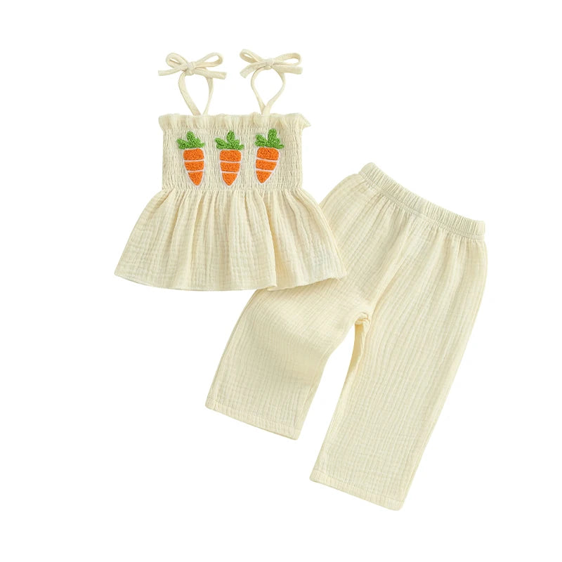 Adorable Baby Girl Spring Outfits Floral Print Ruffle Sleeve Top with Bowknot Shorts 2 Piece Set for Easter