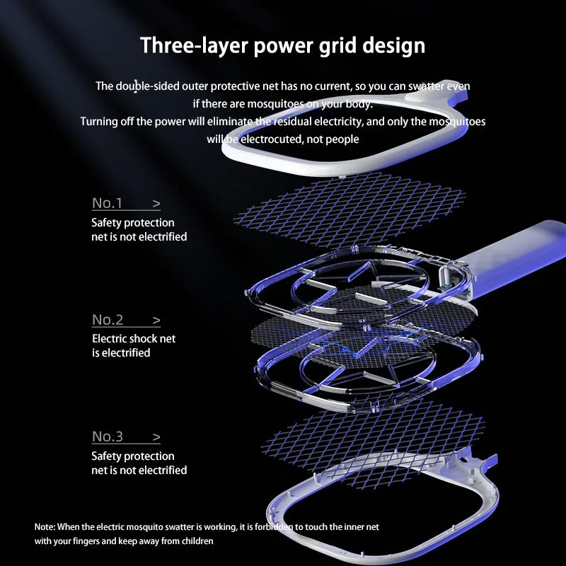 Hang Electric Mosquito Swatte USB Electric Automatic Mosquito Traps And Repellents Small Home Outdoor Repellent Bug Fly Zapper