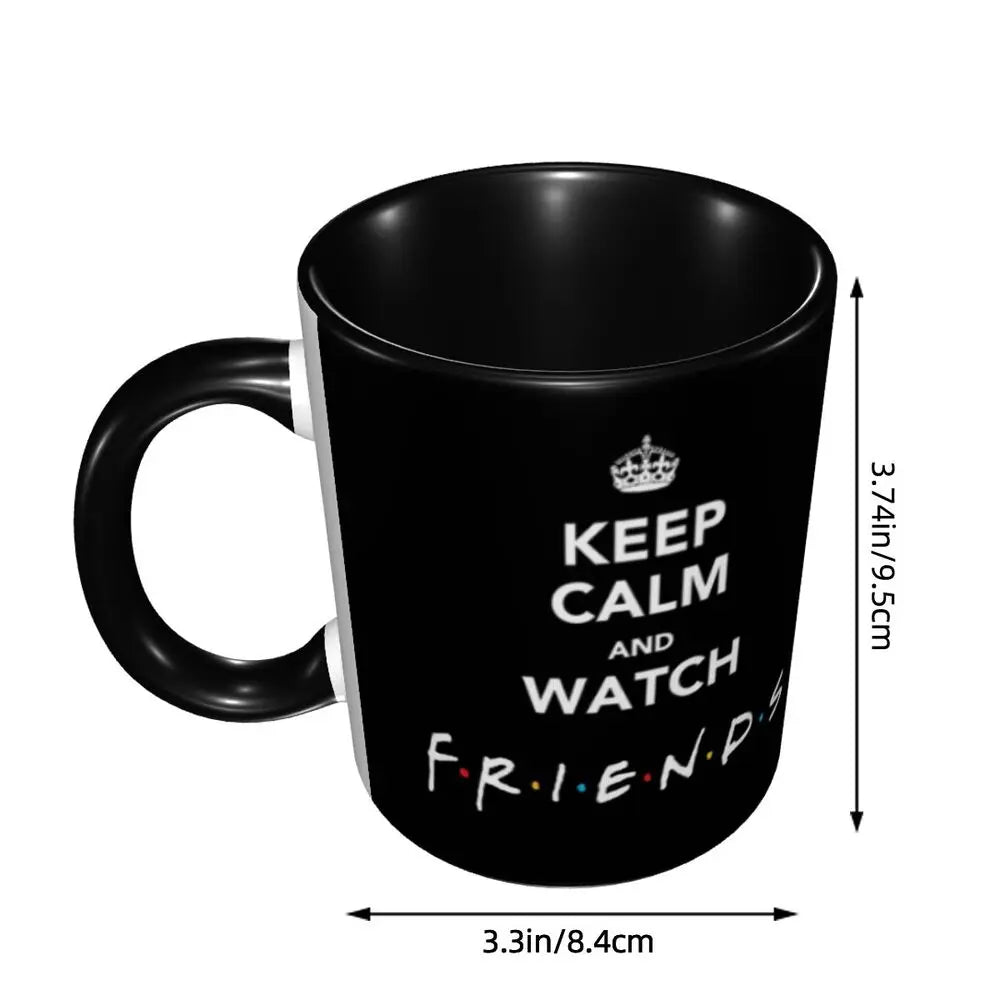 Classic Friends TV Show Coffee Mugs DIY Personalized Ceramic Mug Creative Gift