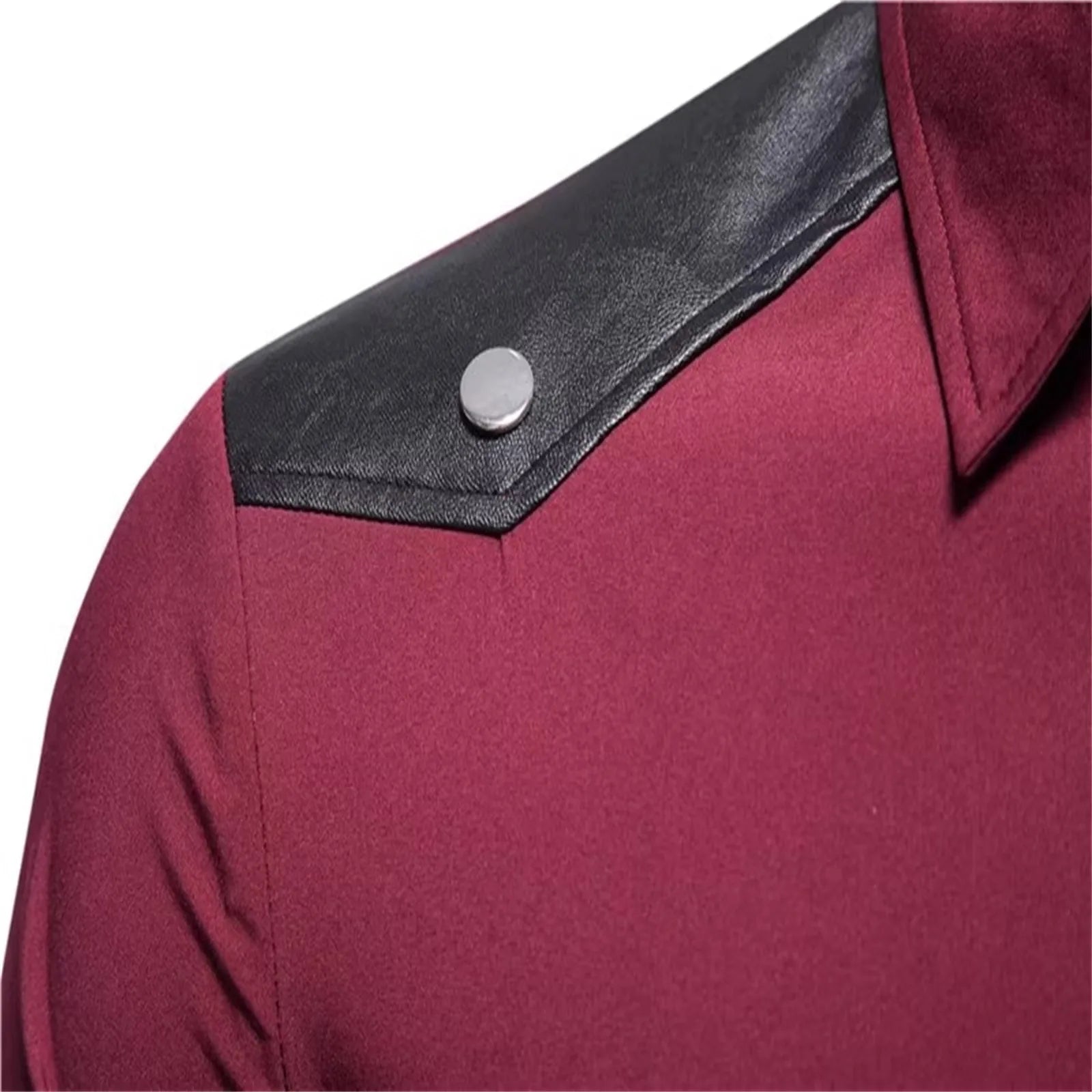 Men's Short Sleeved Shirt Costume Nightclub Cosplay Men's cotton shirt