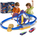VATOS Dragon Fury Track Cars Set Toy Christmas Gift Dragon Bite The Car Spray Tracks Racing Car Indoor Game 2 Players Kids Boys