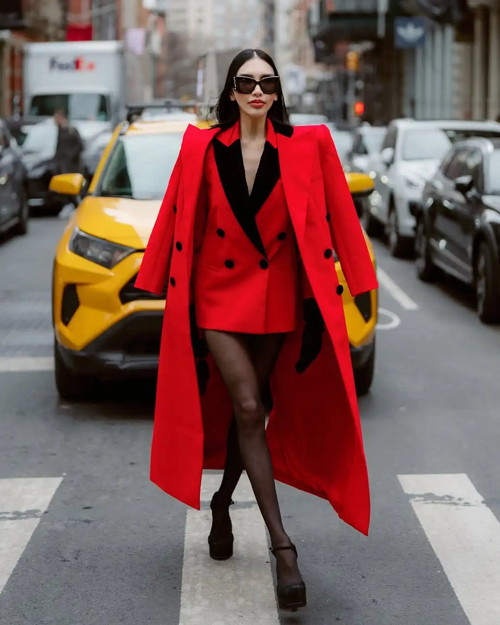 Elegant Women's Formal Dresses Suit Gowns Jacket and Long Over Jacket Coat For Female Double-Breasted 2 Pieces Suit Customized