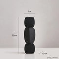 Modern minimalist vase decoration home Flower Arrangement Living Room Flowerpot Nordic minimalist decor black vase Art Ornaments