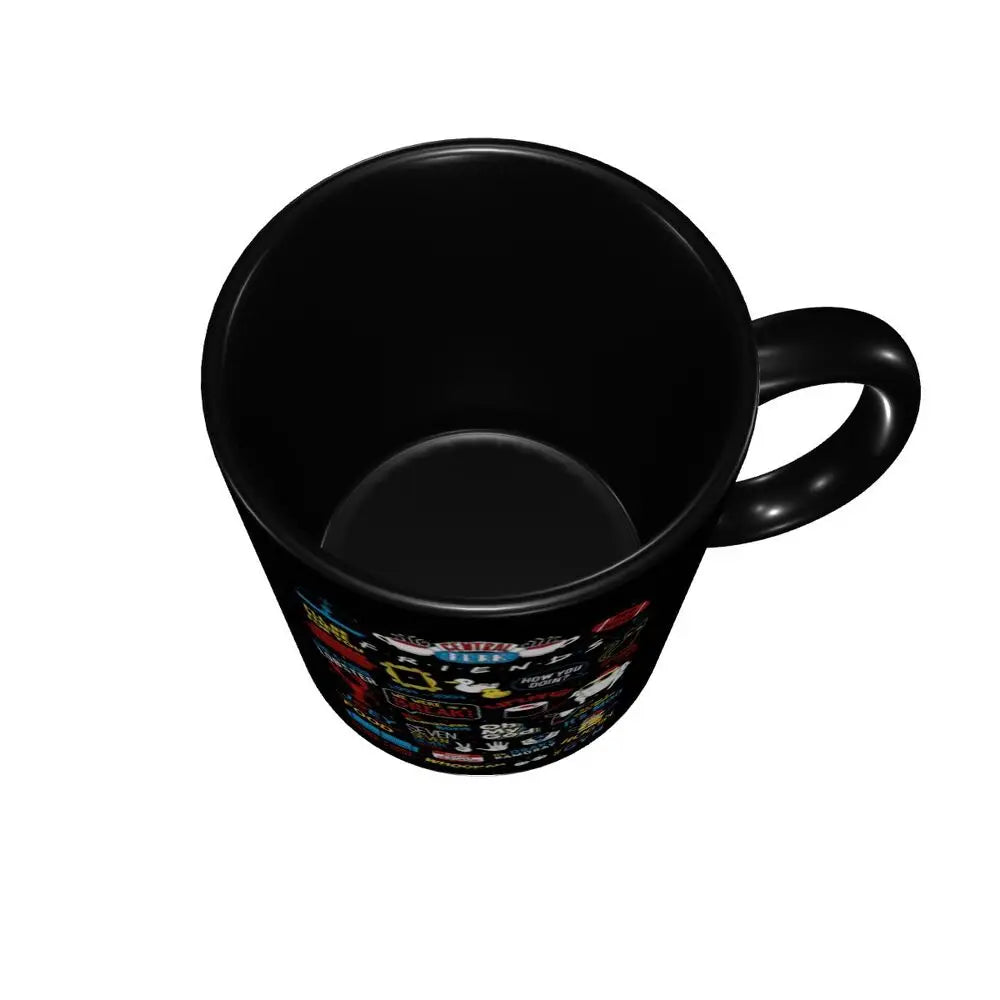 Classic Friends TV Show Coffee Mugs DIY Personalized Ceramic Mug Creative Gift