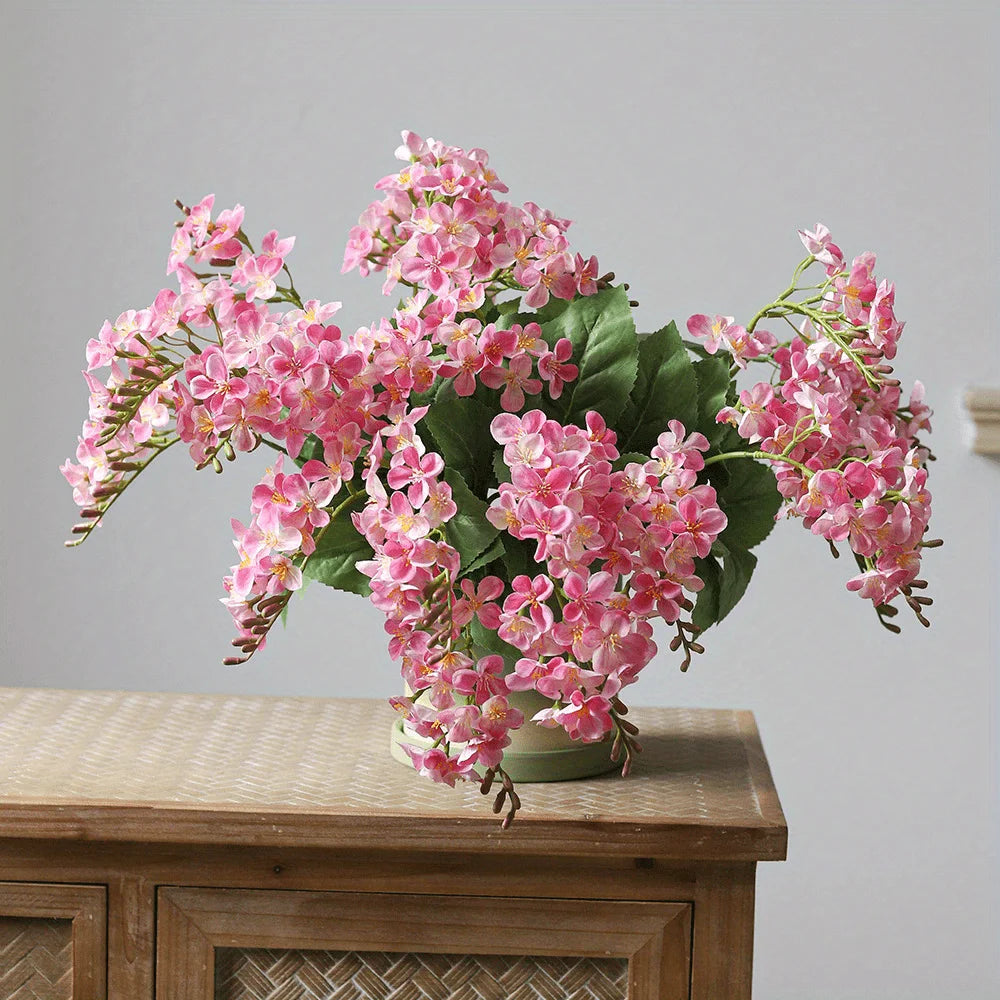 2 Bundles of Lifelike Lily of the Valley Artificial Flowers, Perfect for Easter, Wedding, Home Party Decor, or Living Room