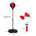 Adjustable Height Kids Punching Ball Bag Speed Boxing Sports Set Fighting Game With Gloves Children Boxing Set