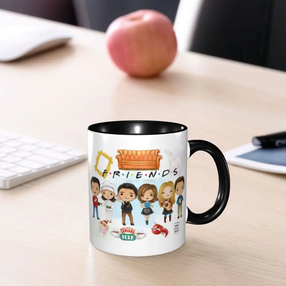 Classic Friends TV Show Coffee Mugs DIY Personalized Ceramic Mug Creative Gift