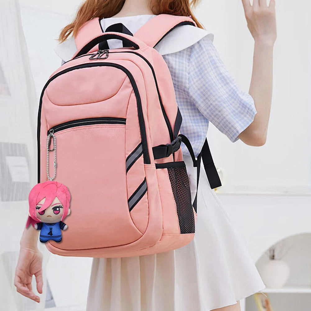 11cm Blue Lock Plush Toy Pendant Seishiro Nagi Isagi Yoichi Chigiri Bachira Meguru Mikage Reo Rin Itoshi Backpack Keychain Gift
