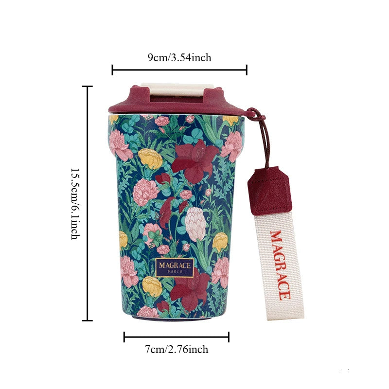 Coffee Cup High Appearance Insulated Cup Portable Cooling Water Cup Gift