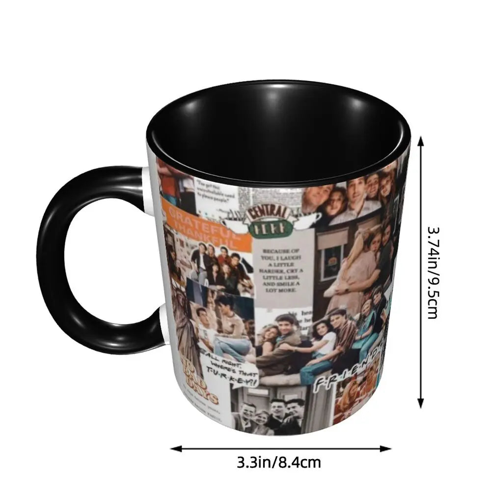 Classic Friends TV Show Coffee Mugs DIY Personalized Ceramic Mug Creative Gift