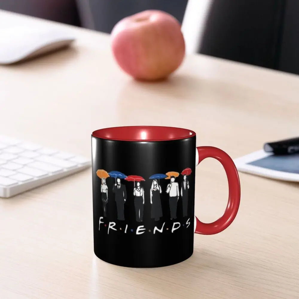 Classic Friends TV Show Coffee Mugs DIY Personalized Ceramic Mug Creative Gift