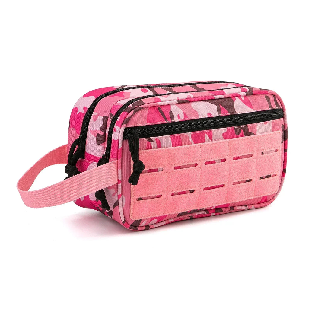 Toiletry Bag For Men Hygiene Bag Mens Shaving Kit Travel shower Bag Waist BackpackTool Molle Pouches Small Dopp Kit belt bag
