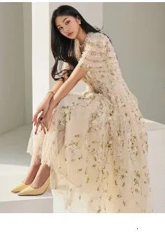 JAMERARY Summer Blue And White Porcelain Flower Printing Floral Long Dress Women Straps Zipper Elastic Backless Midi Vestidos